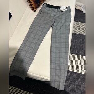 Zara plaid pants.
